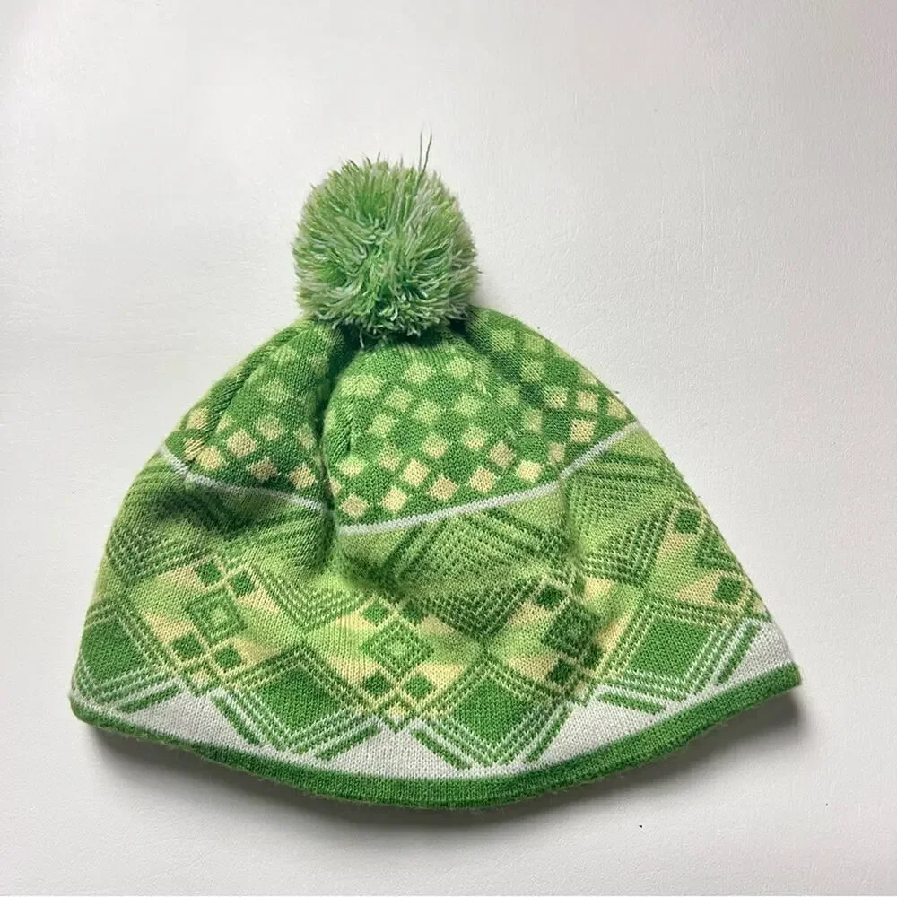 LL.Bean Girl’s Winter Cold Weather Pom Pom Hat Sz